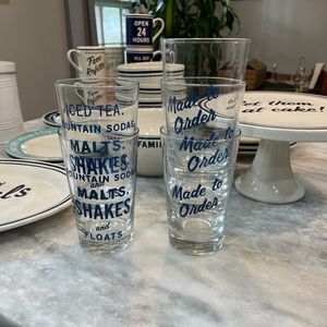 Kate Spade Orders Up drinking glasses